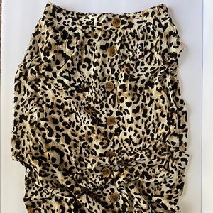 Skirt animal print